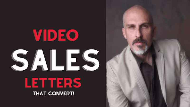 Cover image for Video Sales Letter