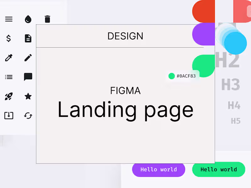 Cover image for Design - Figma Design