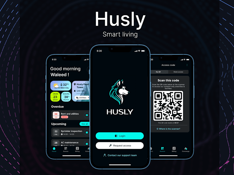Cover image for Husly- Smart living