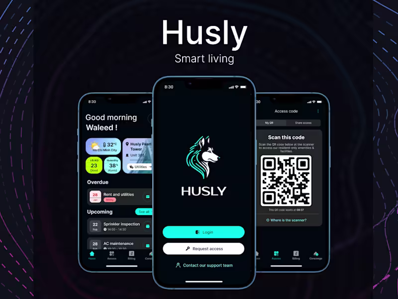 Cover image for Husly- Smart living
