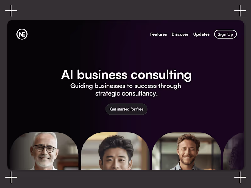Cover image for Designing a Framer landing page that stands out.
