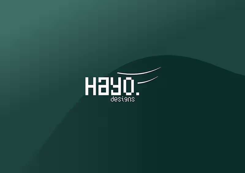 Cover image for Hayo Designs Logo Redesign - Branding