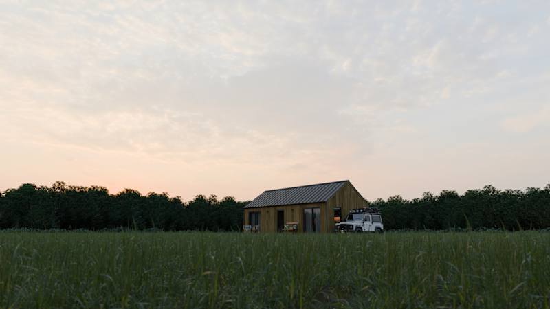 Cover image for Cabin in the Meadows