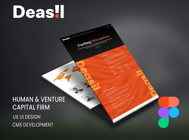 Cover image for  Human Venture & Capital Firm Website UI/UX Design & CMS Dev