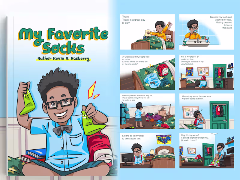 Cover image for Children Book Illustration