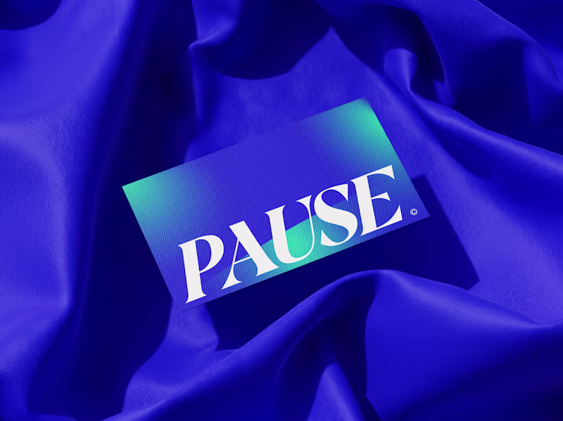 Cover image for Pause Brand Identity