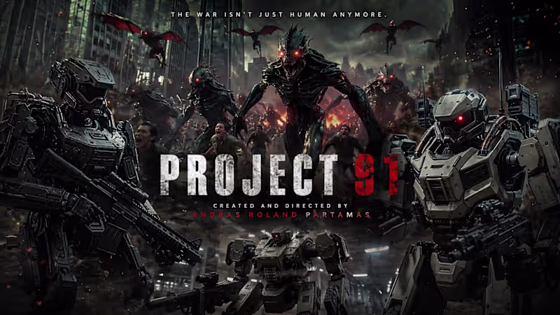 Cover image for “PROJECT 91 — A Sci-Fi Cinematic Short Film”