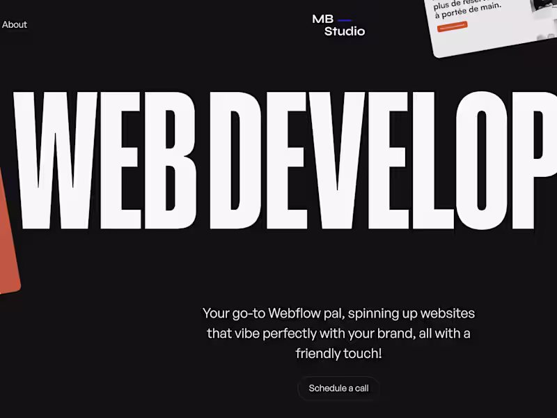 Cover image for Mishel Balkazhian - Dedicated Webflow Developer.