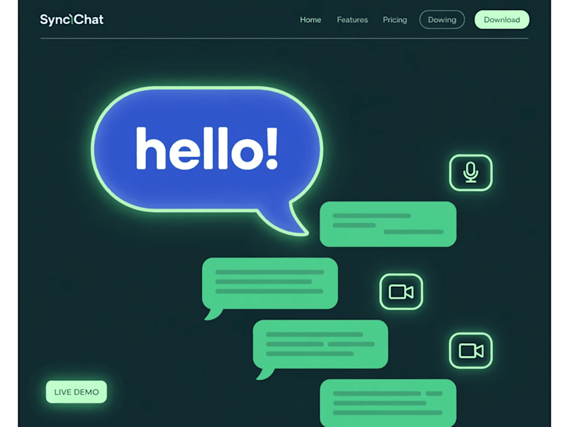 Cover image for SyncChat – Real-Time Chat App with Media Sharing & WebRTC