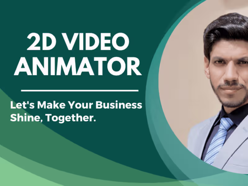 Cover image for I will create 2d animated explainer video