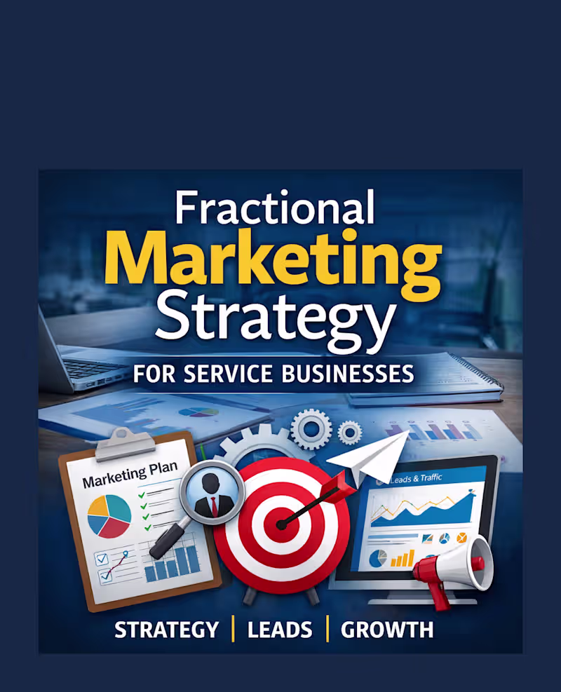 Cover image for Fractional Marketing Strategy for Service Businesses