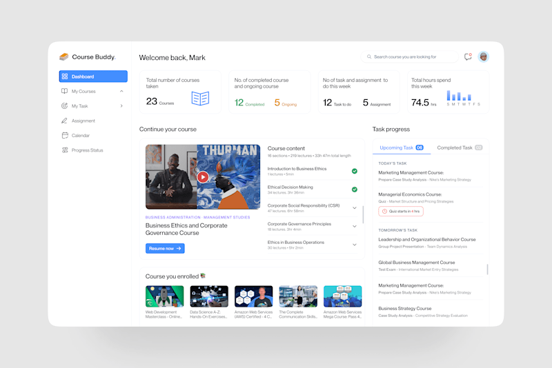 Cover image for UI/UX Design for Website & Dashboard