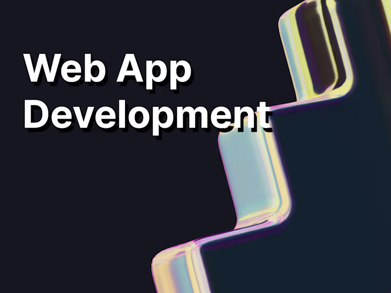 Cover image for Custom Web Application Development