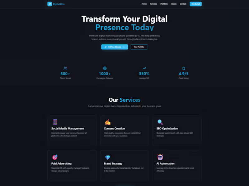 Cover image for Excited to showcase how I help businesses grow their digital...