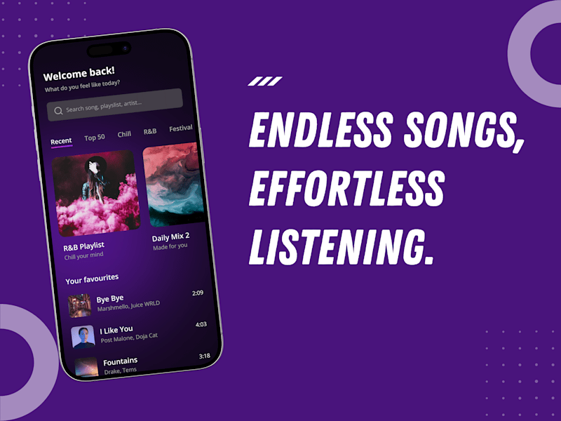 Cover image for SoundFlow Mobile Music Streaming Platform Development