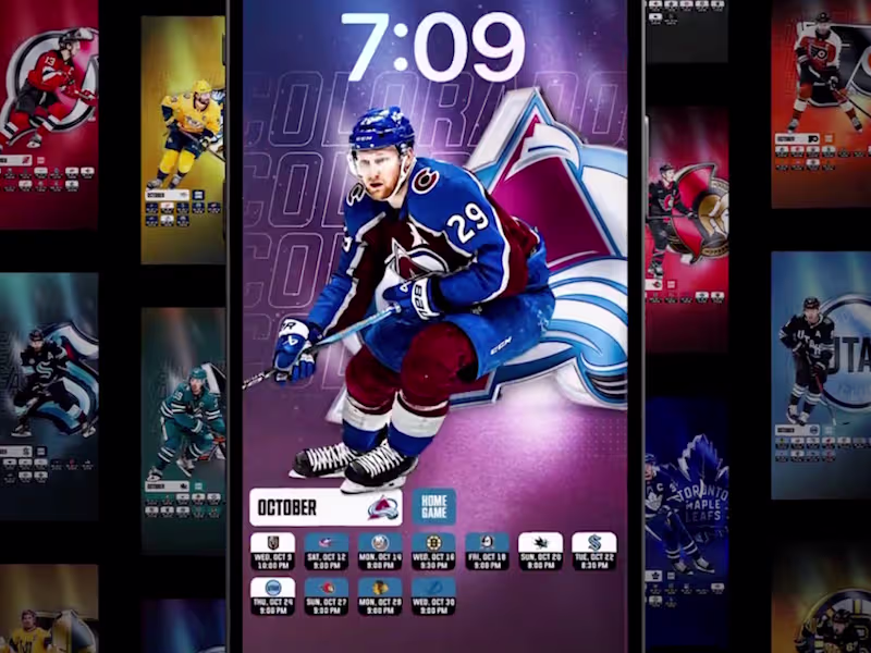 Cover image for Mobile NHL Wallpaper Schedules