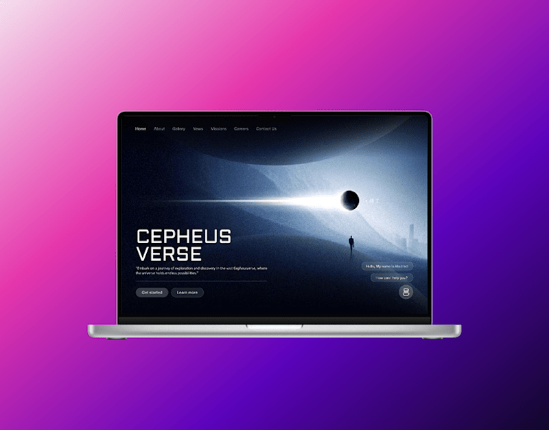 Cover image for Multiverse Theme Website - CepheusVerse' 23
