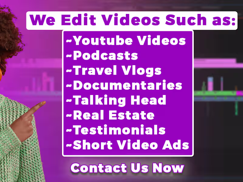 Cover image for I will professionally edit engaging short video ads