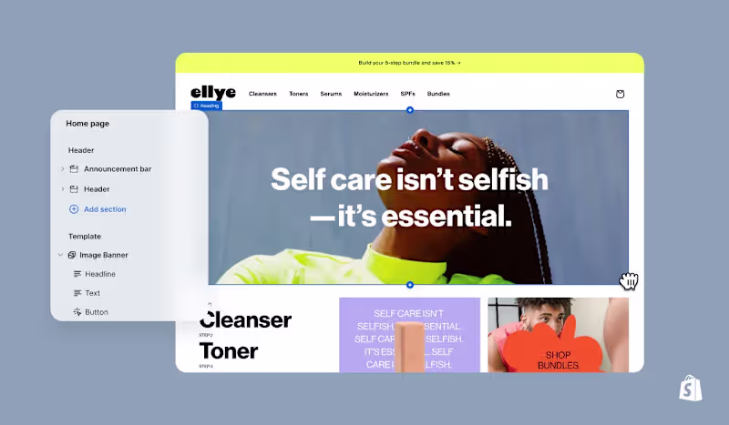 Cover image for Shopify website design/Theme customization