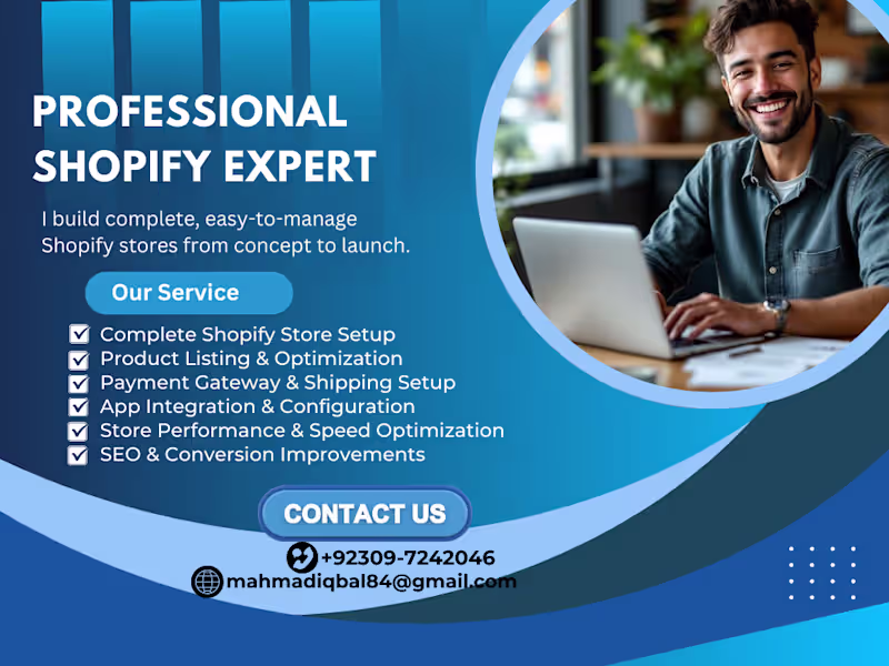 Cover image for Shopify Store Design & Development