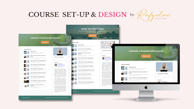 Cover image for Online Course Platform Design on Kajabi