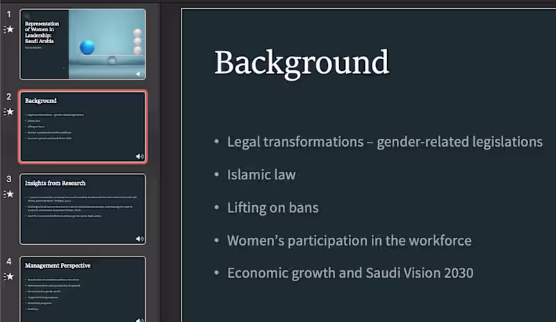 Cover image for Representation of Women in Leadership: