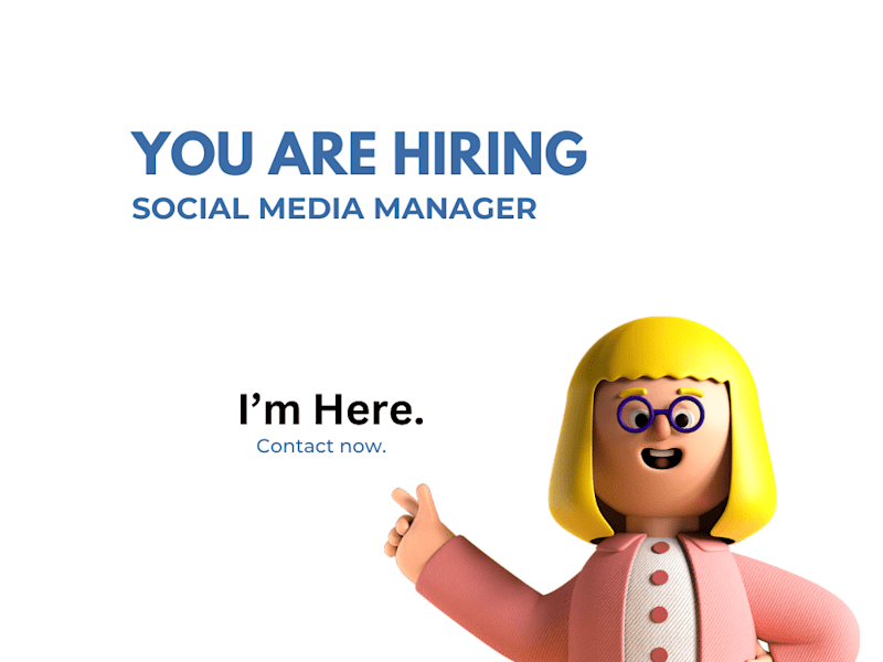 Cover image for I will be your social media marketing manager