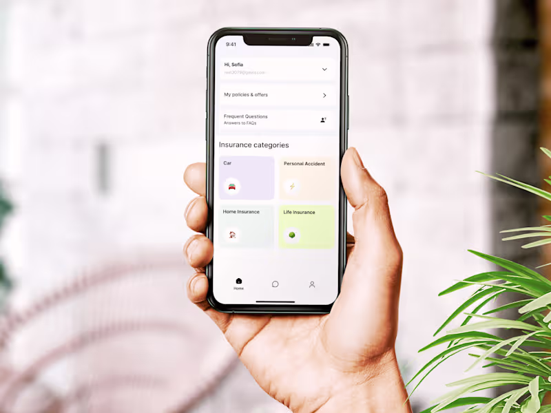 Cover image for Insurance Mobile App