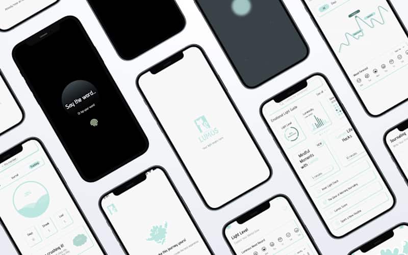 Cover image for Lumos: A Magical Mental Wellness App Design