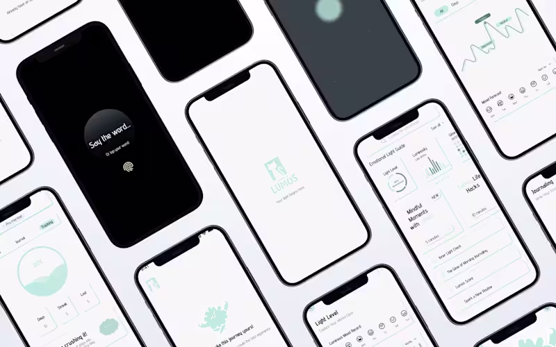 Cover image for Lumos: A Magical Mental Wellness App Design