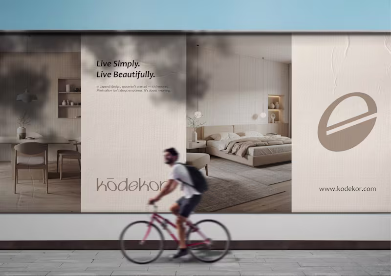 Cover image for Experience KODEKOR living. ✨🪵 As the brand designer, I craf...