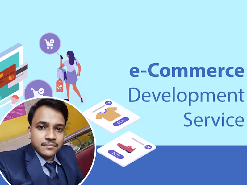 Cover image for I will provide E-Commerce Website and Mobile Application