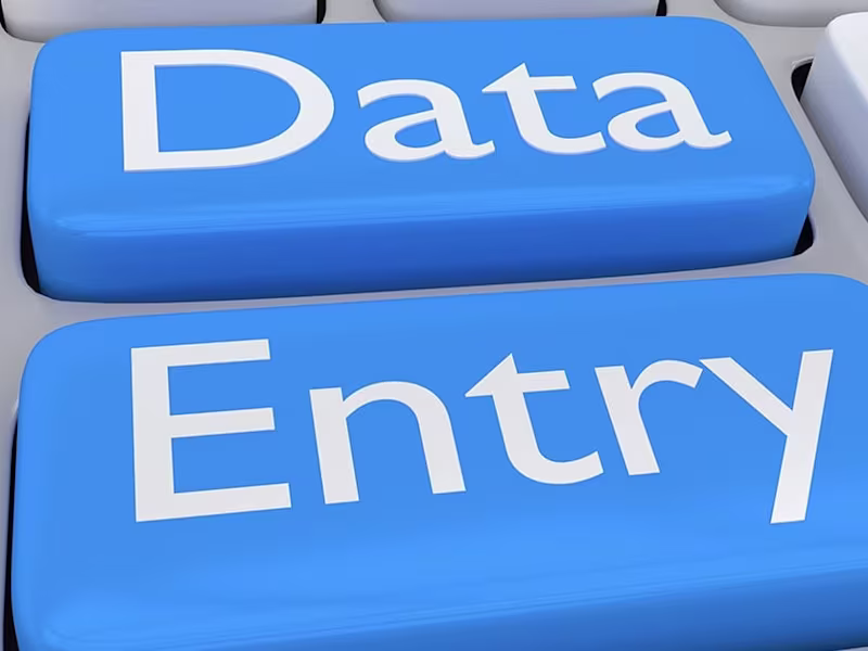Cover image for Data Entry 