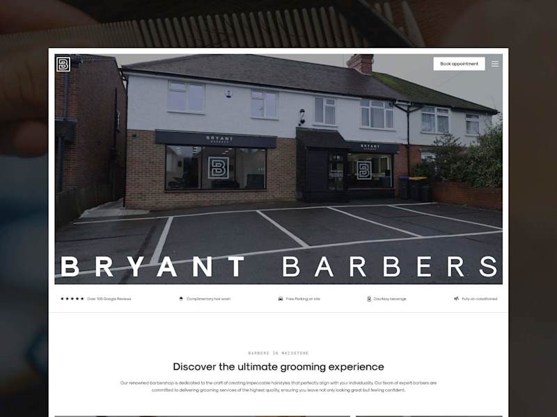 Cover image for Bryant Barbers