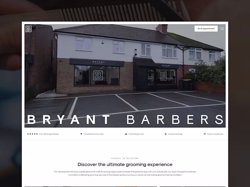 Cover image for Bryant Barbers