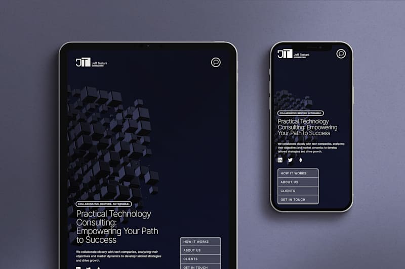 Cover image for Website for technology consultancy