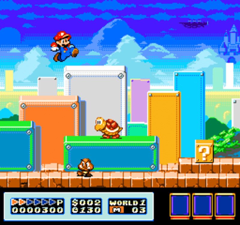 Cover image for Super Mario 3 World 1-1