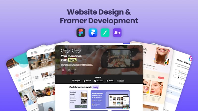 Cover image for Website Design & Framer Development