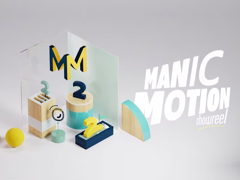 Cover image for Showreel - Manic Motion