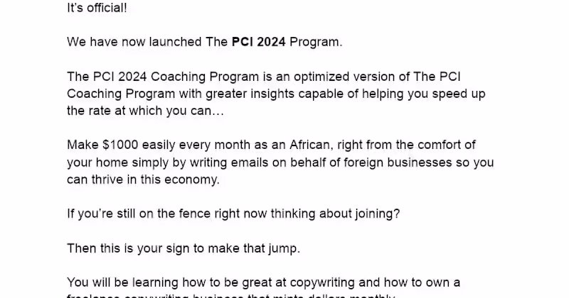 Cover image for Launch of PCI 2024 Coaching Program
