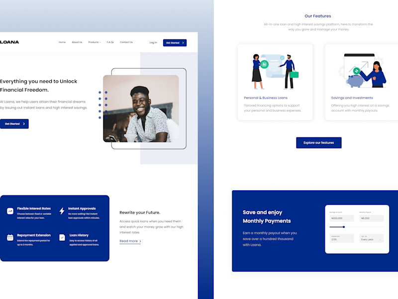 Cover image for Loana- Money Lending Web App