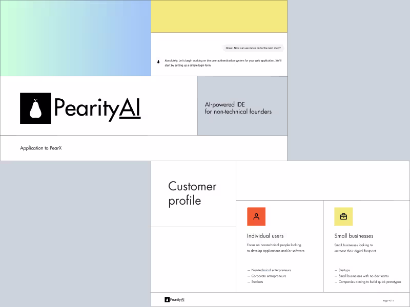 Cover image for AI pitch deck
