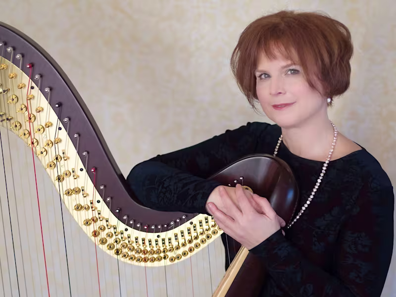 Cover image for Inis Siar for harp and two flutes - YouTube