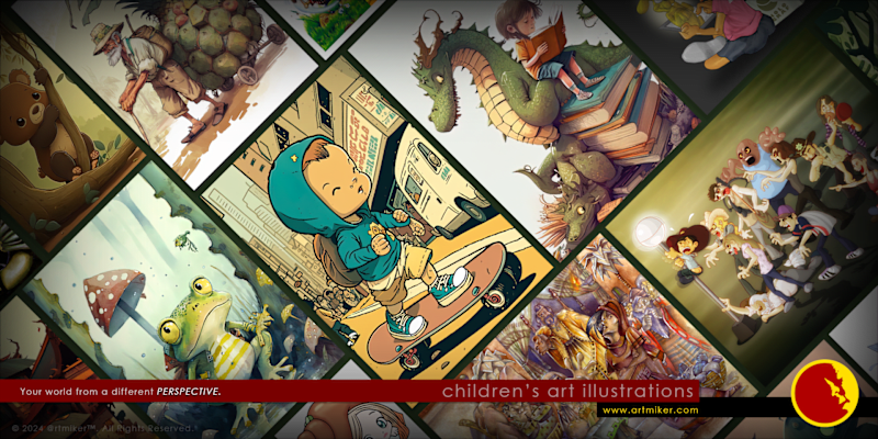 Cover image for CHILDREN'S ART ILLUSTRATION SERVICES