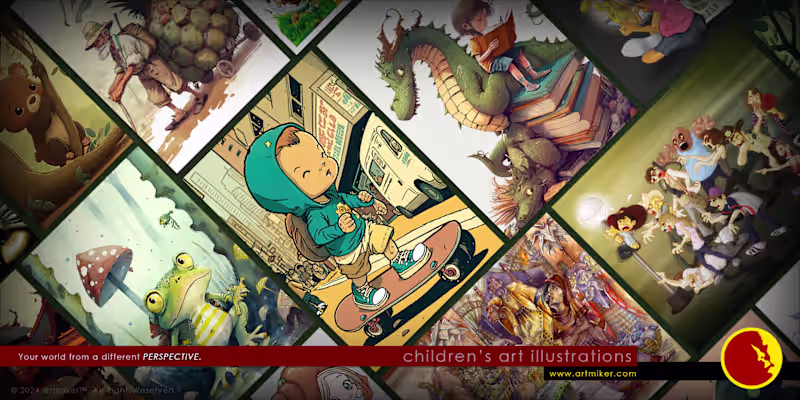 Cover image for CHILDREN'S ART ILLUSTRATION SERVICES