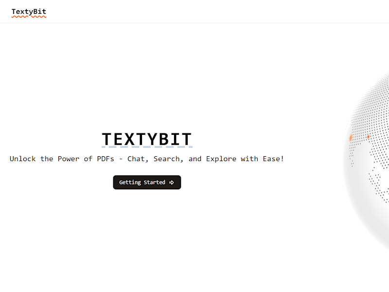 Cover image for TextyBit - A Gemini based RAG Application for your PDF files