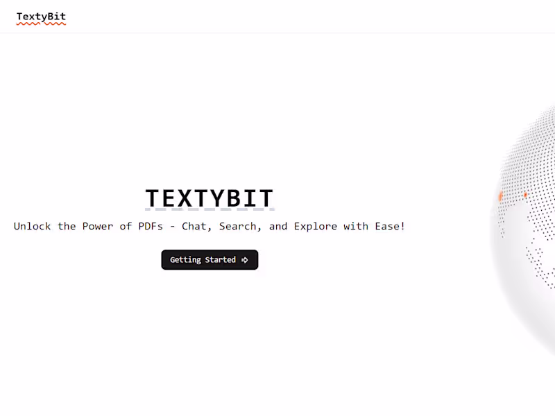 Cover image for TextyBit - A Gemini based RAG Application for your PDF files
