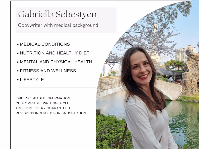 Cover image for Expert Health & Wellness Content That Speaks to Your Audience