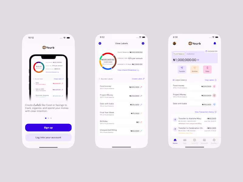 Cover image for Yourb Mobile App Development