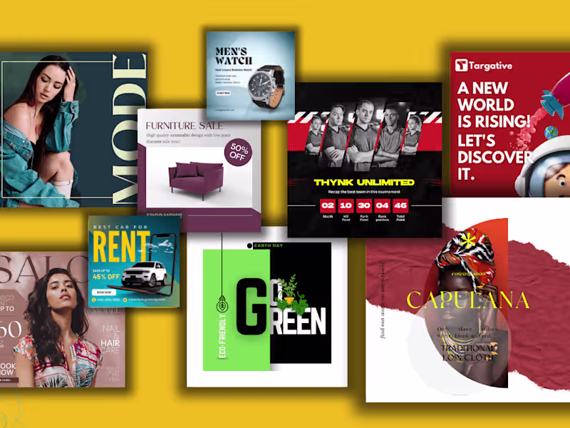 Cover image for I will design highly converting social media posts and Designs